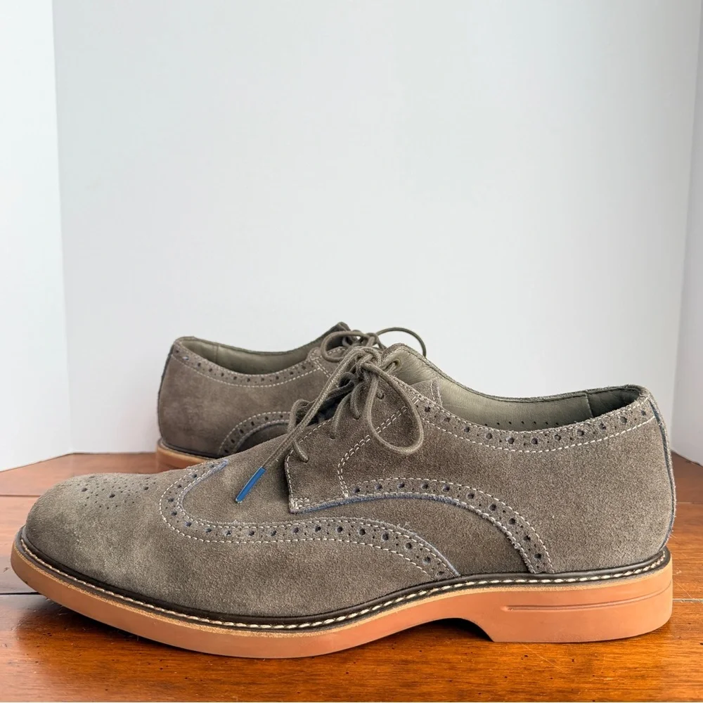 Sperry Top-Sider Gold Cup Suede Wingtip Oxford Shoes Men’s 11.5 – Deerskin Lined